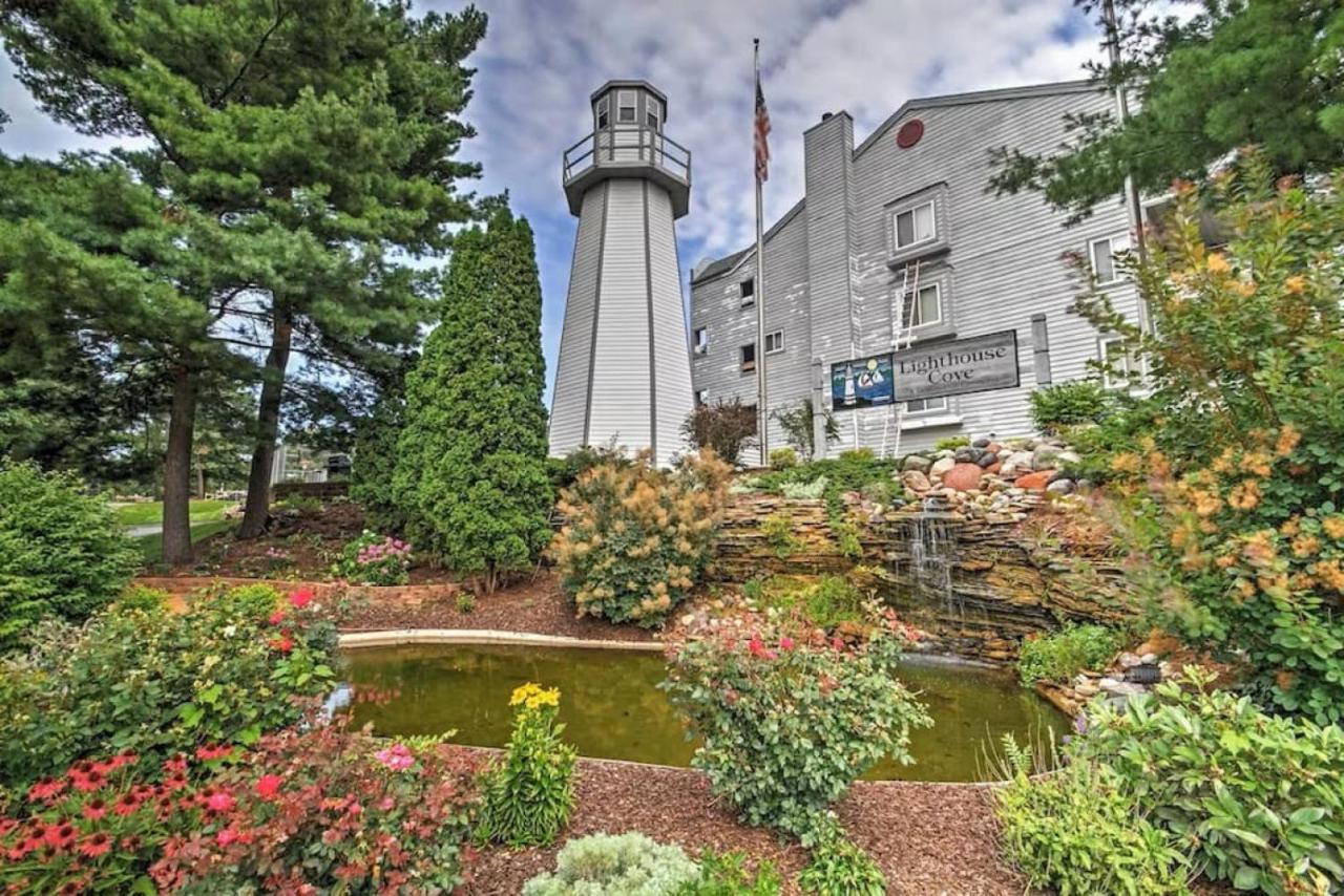 Ethels Beachfront Getaway 위스콘신 델즈 외부 사진